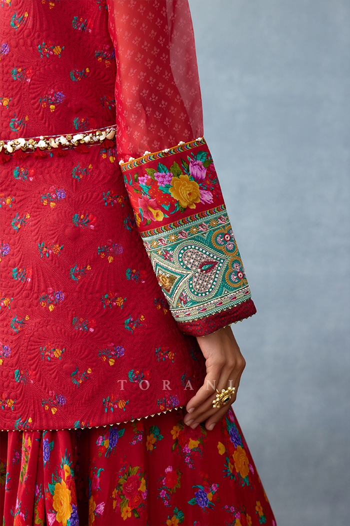 Dil Surkh Saafia Co-ord Set