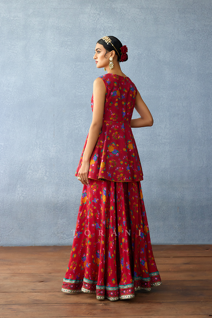 Dil Surkh Saafia Co-ord Set