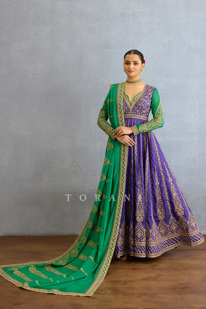 Raqse Aamina Anarkali Set