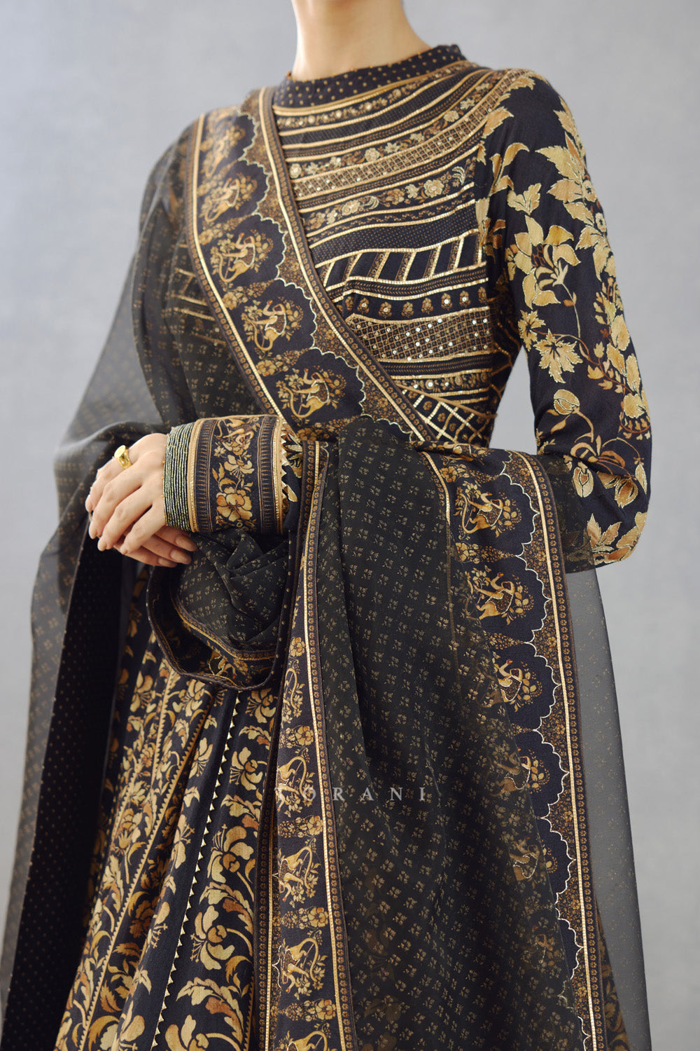 Gulghast Shehnaaz Anarkali Set