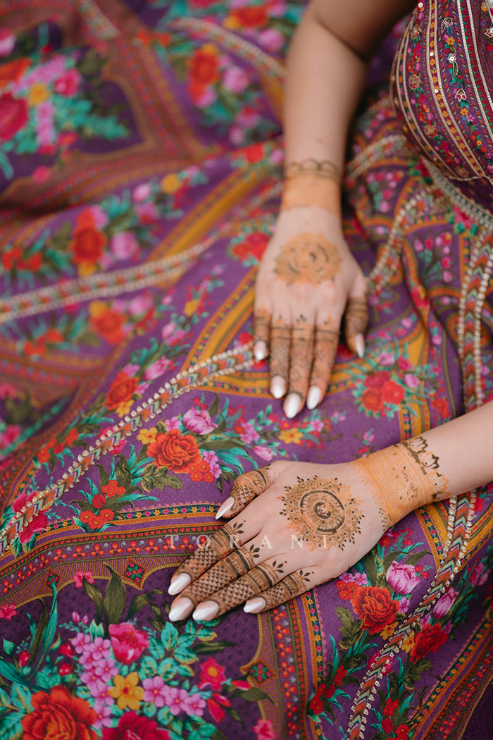 Krisha Bapna in our Dil Kusha Zaiba Anarkali Set