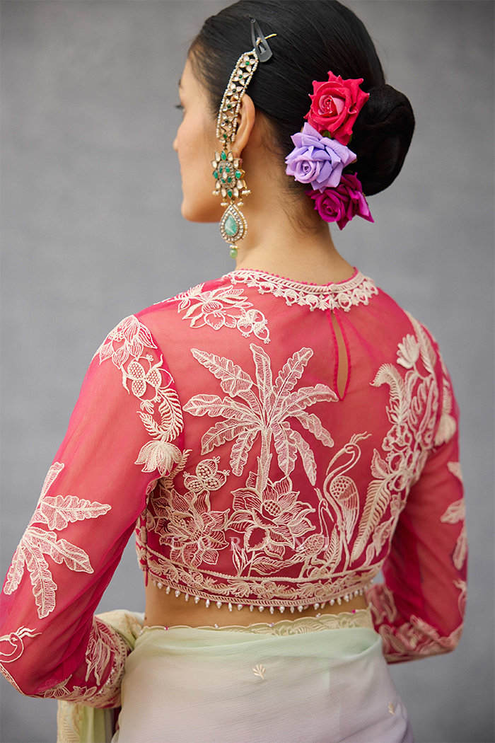 Gul-Shaam Indira Blouse