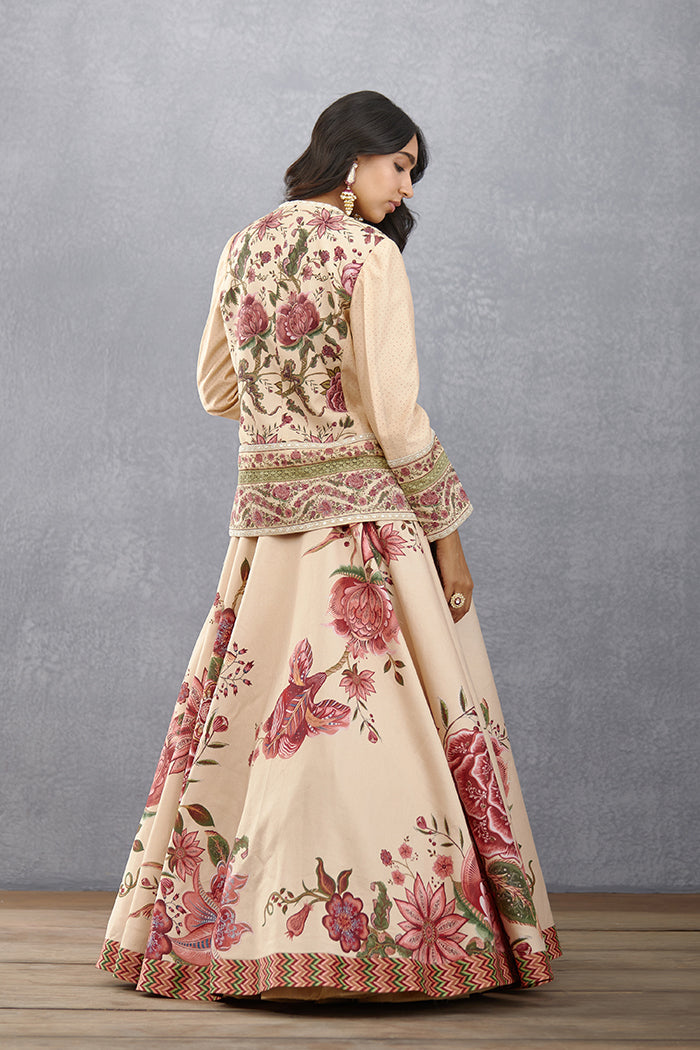 Kasturi Gooncha Lehenga Set