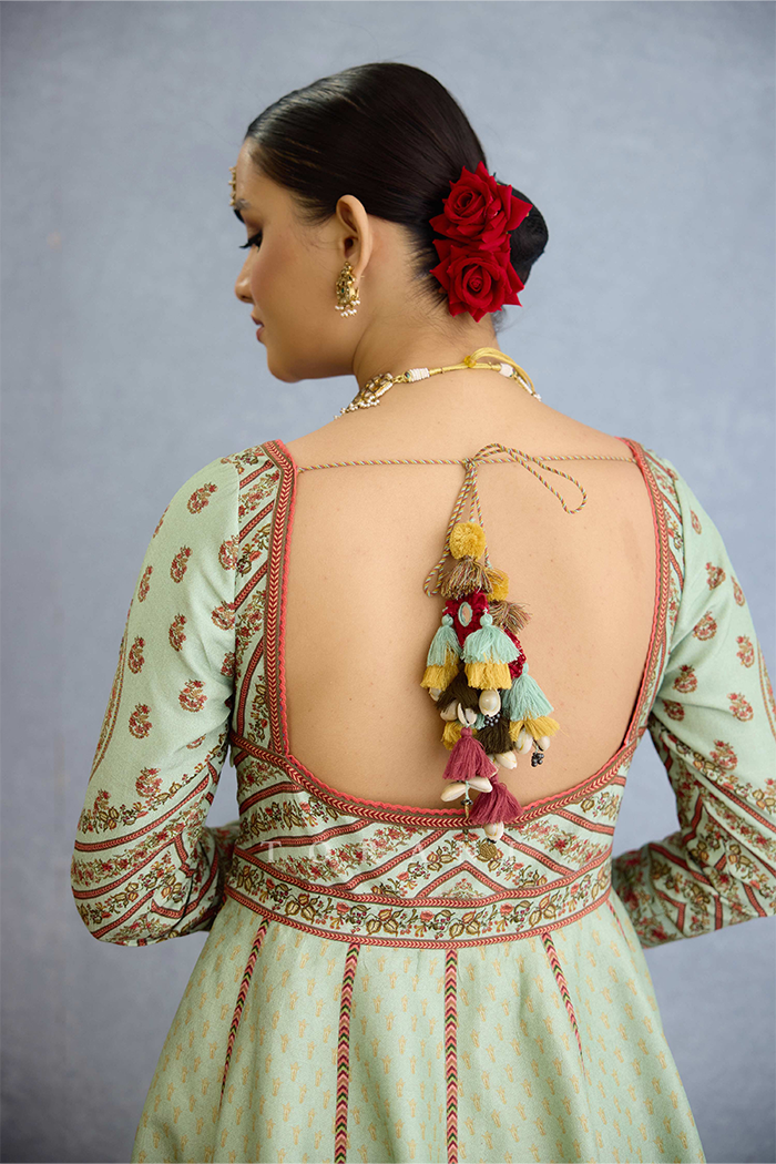 Champa Bhavika Anarakali Set