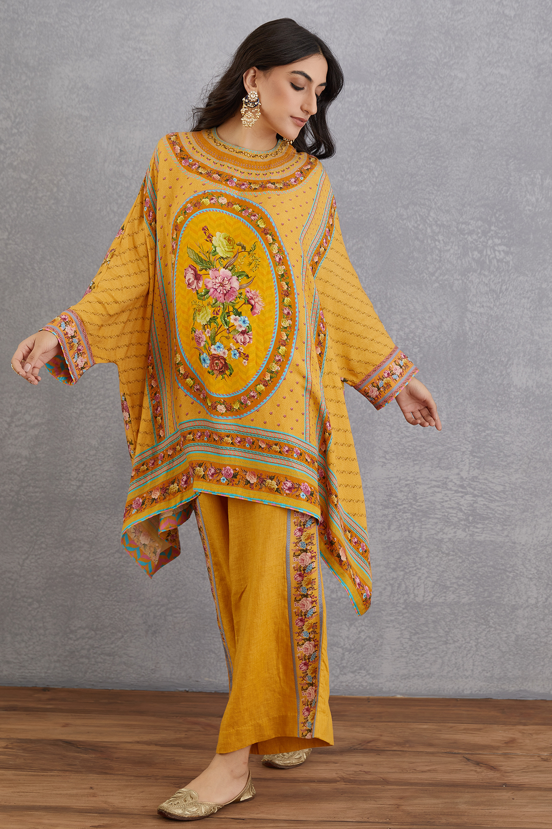 SALE - Sunehra Zooni Kaftan Set