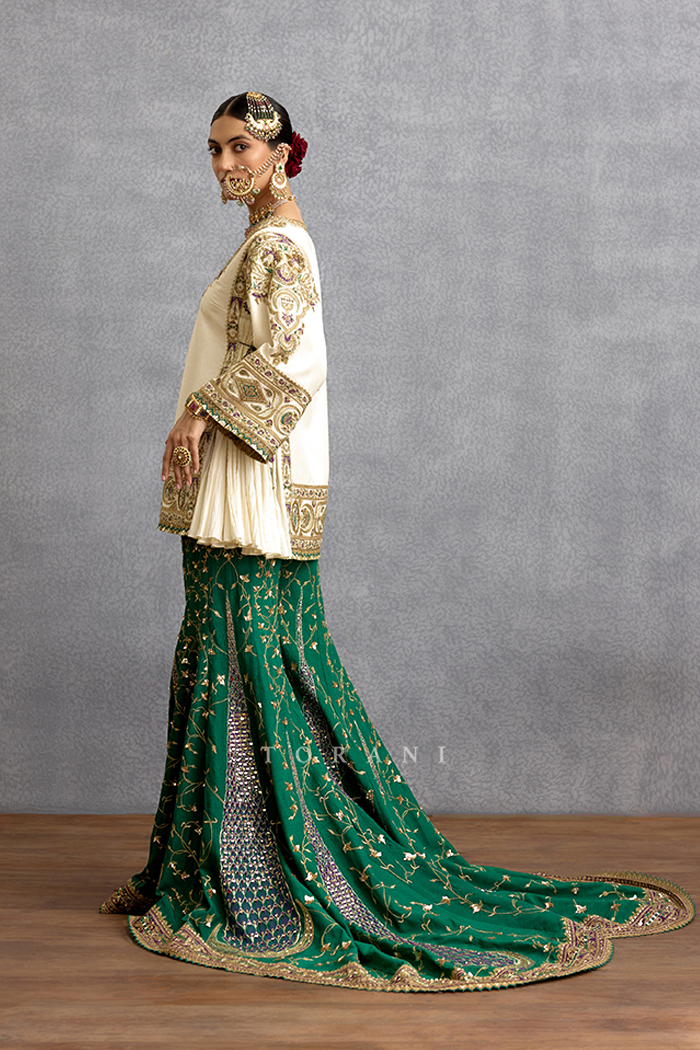 Rangini Sabeena Sharara Set