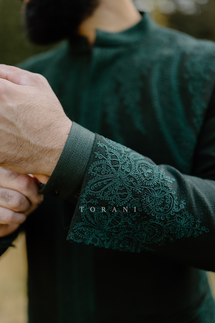 Navjot Virk in our Custom Siyahi Imam Bandi Set