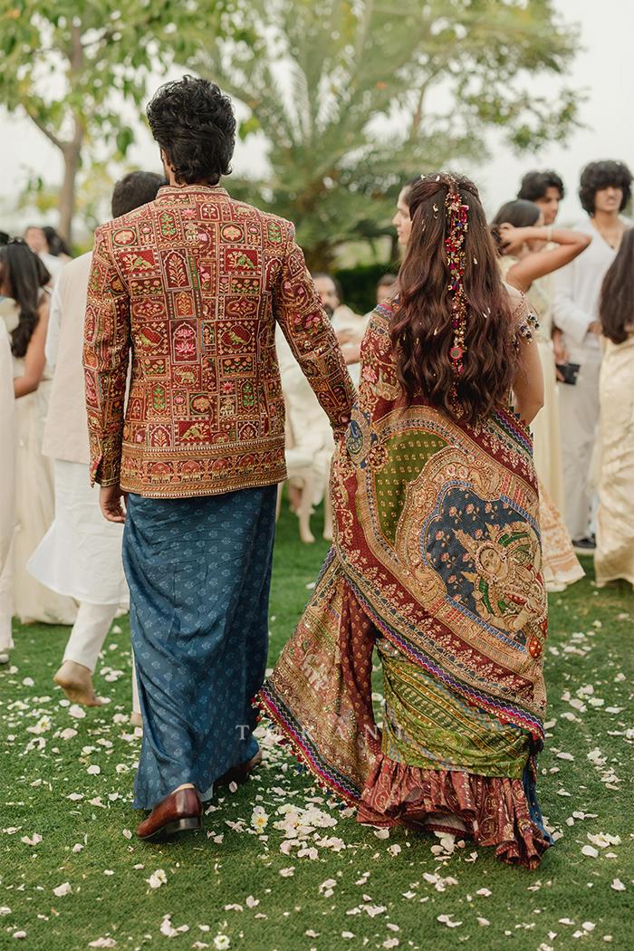 Vijay Deverakonda in our Deccan Maharaja Veshti Set