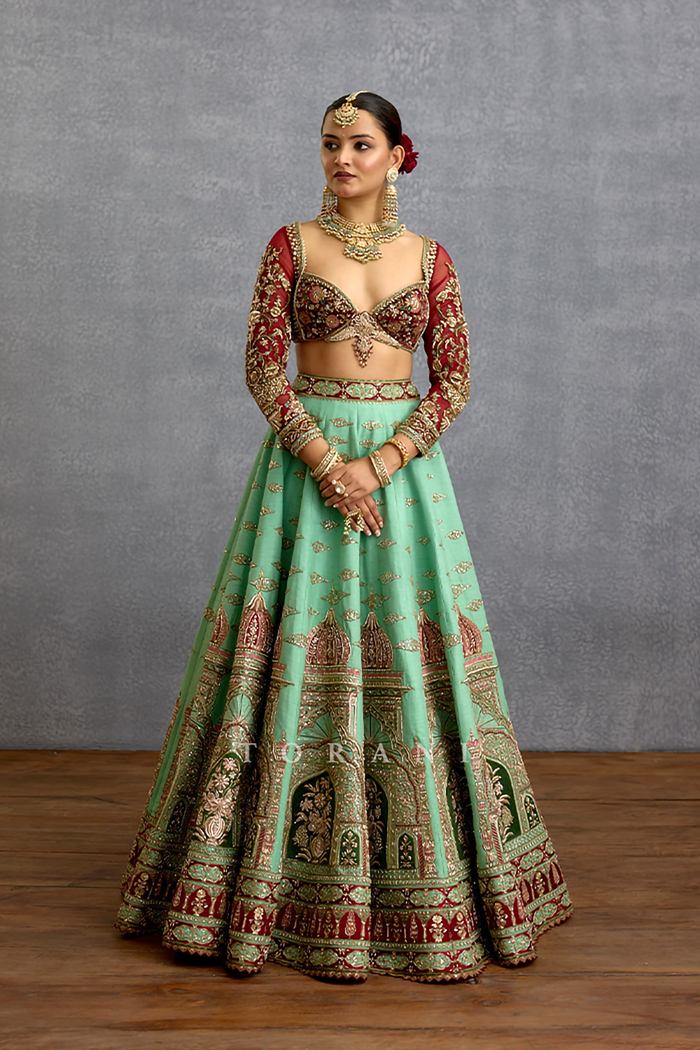 Qarmazi Nazra Blouse