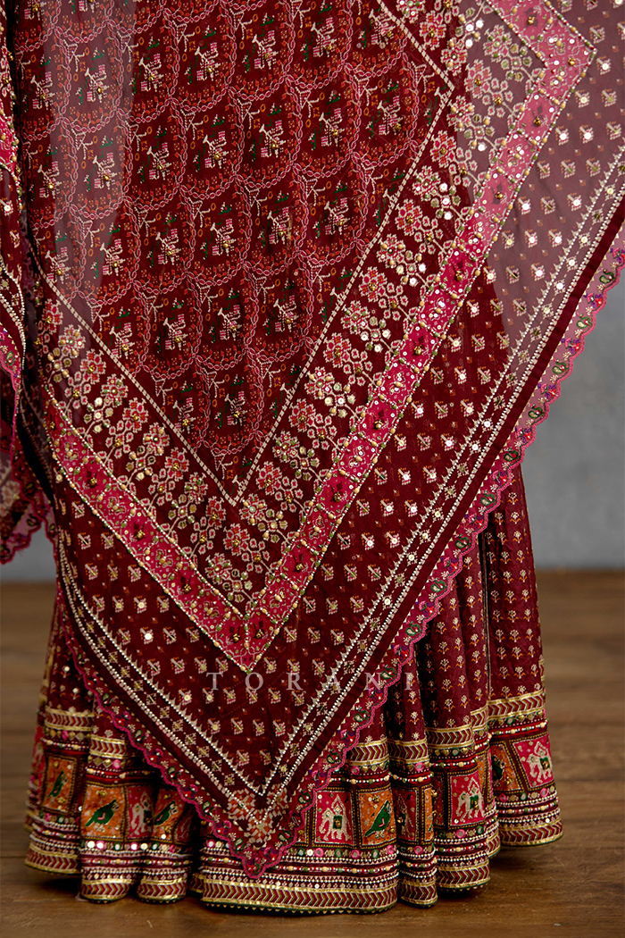 Zeenat Virasa Sharara Set
