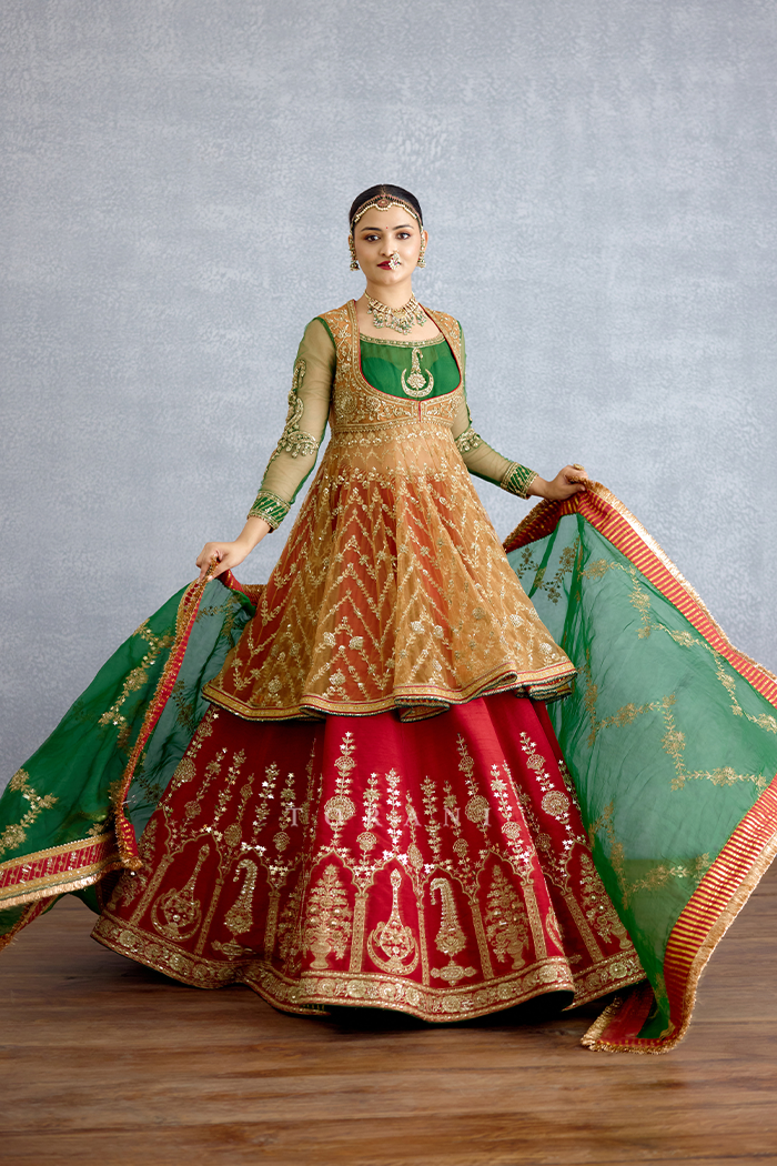 Rangnoor Hameeda Lehenga Set