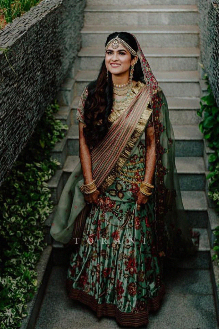 Aayesha Taniya In Our Champa Nikhat Lehenga Set