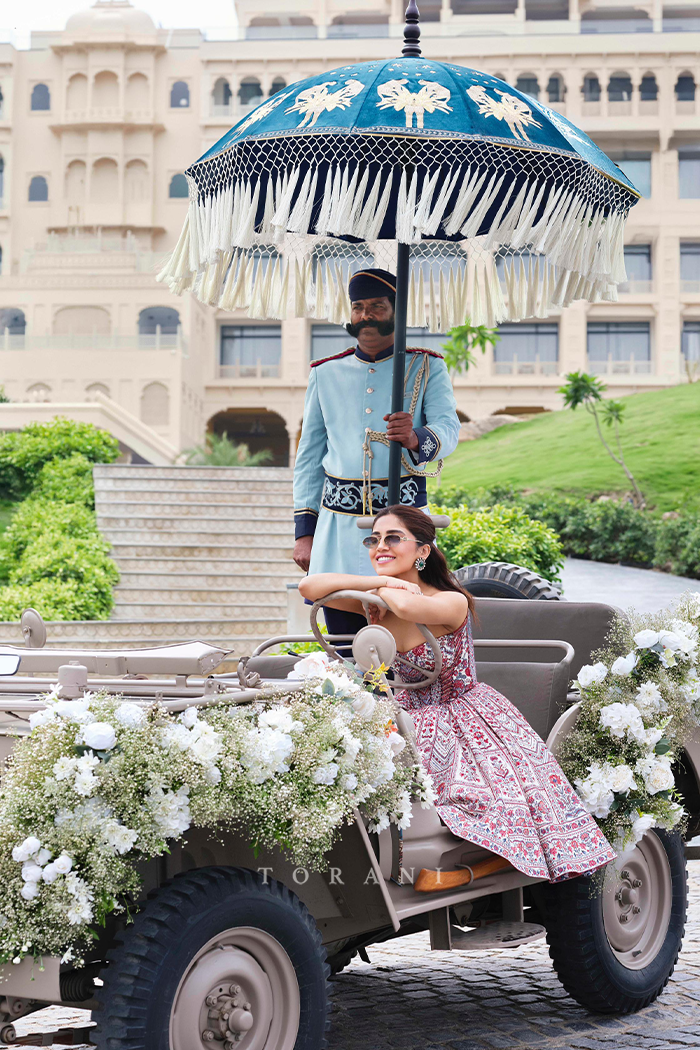 Bhumi Pednekar in our Coromandel Noori Dress