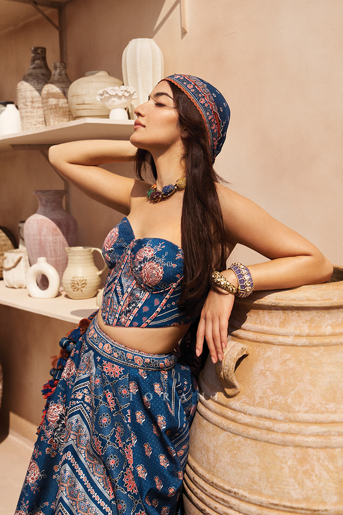 Pratibha Ranta in Our Neelam Charvi Lehenga Set