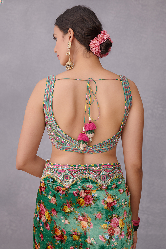 Panna Guldabri Saree