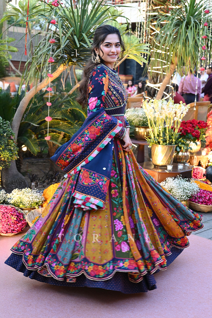 Tatva Thakkar in our Dil Rang Zareen Anarkali Set