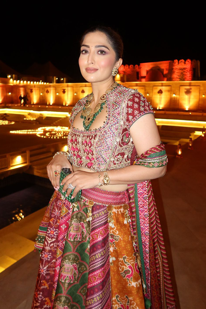 Janki Patel In Our Rangili Meenakshi Lehenga Set