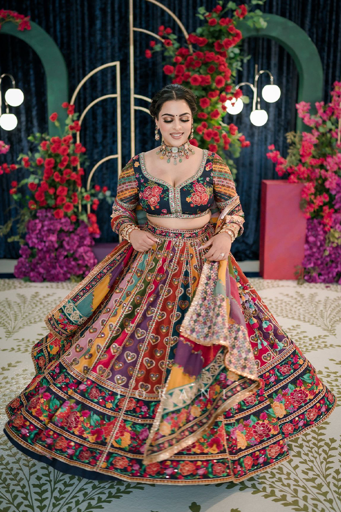 Roop Josan in our Dil Rangrez Jiya Lehenga Set