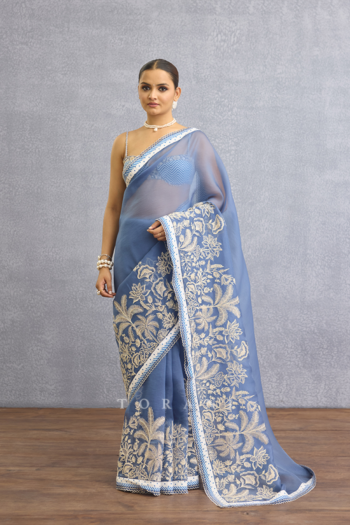 Neeli Kali Amogha Saree