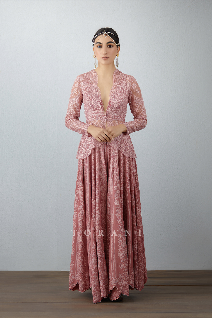 Gulbahar Hawai Jacket Set