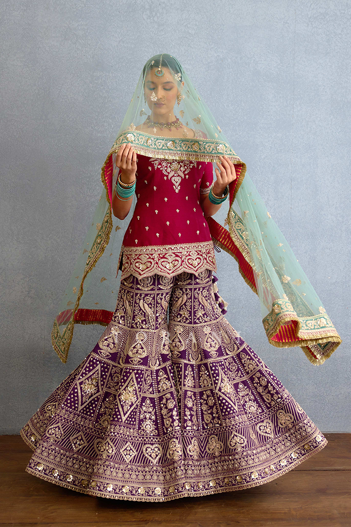 Chandramallika Manmayi Gharara Set