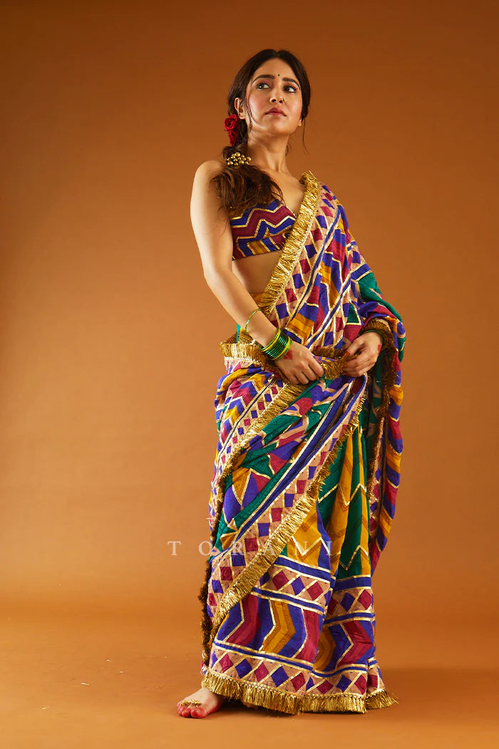 Satrangi Shamiyana Saree