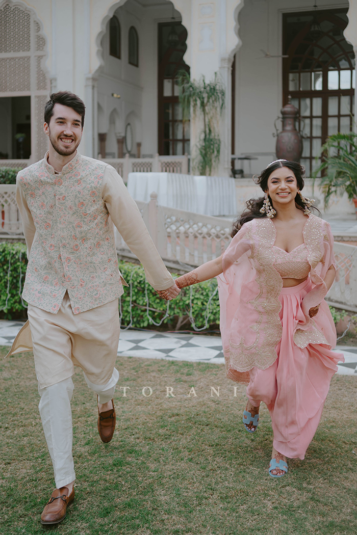 Anumita Verma In Our Gul-Mohar Zuri Cape Set