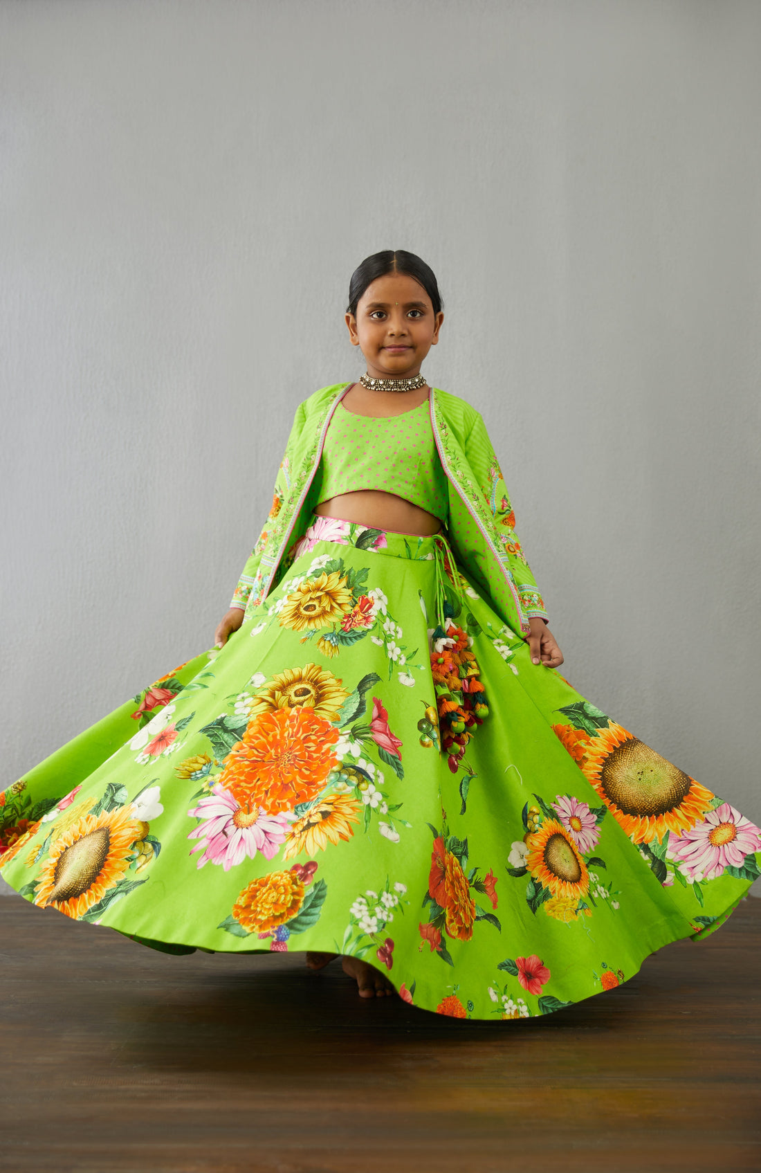 SALE - Angoori Guncha Lehenga Set