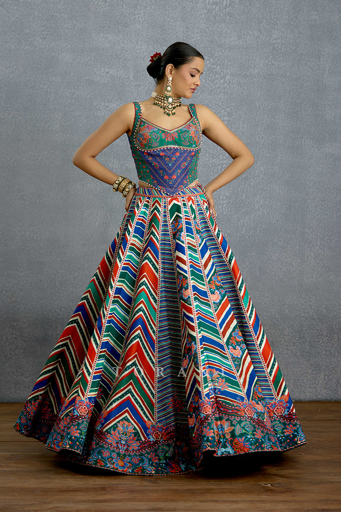 Mayurika Neelnaa Lehenga Set