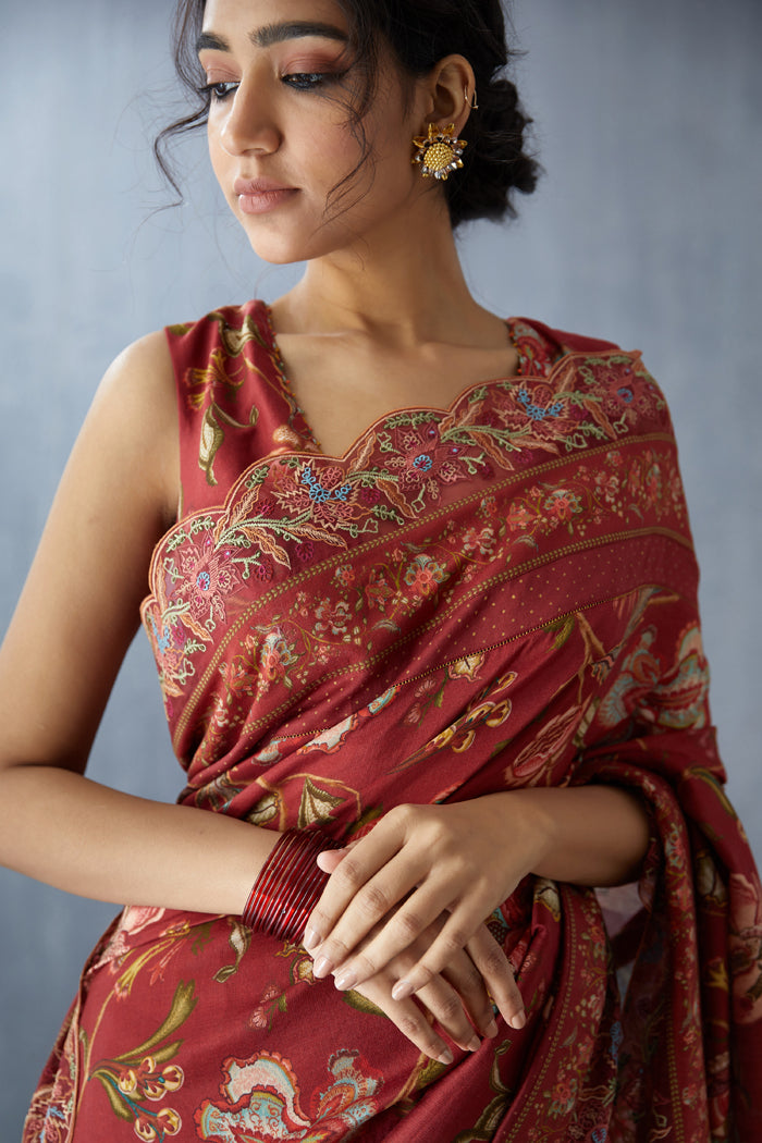 Gudhal Enakshi Saree