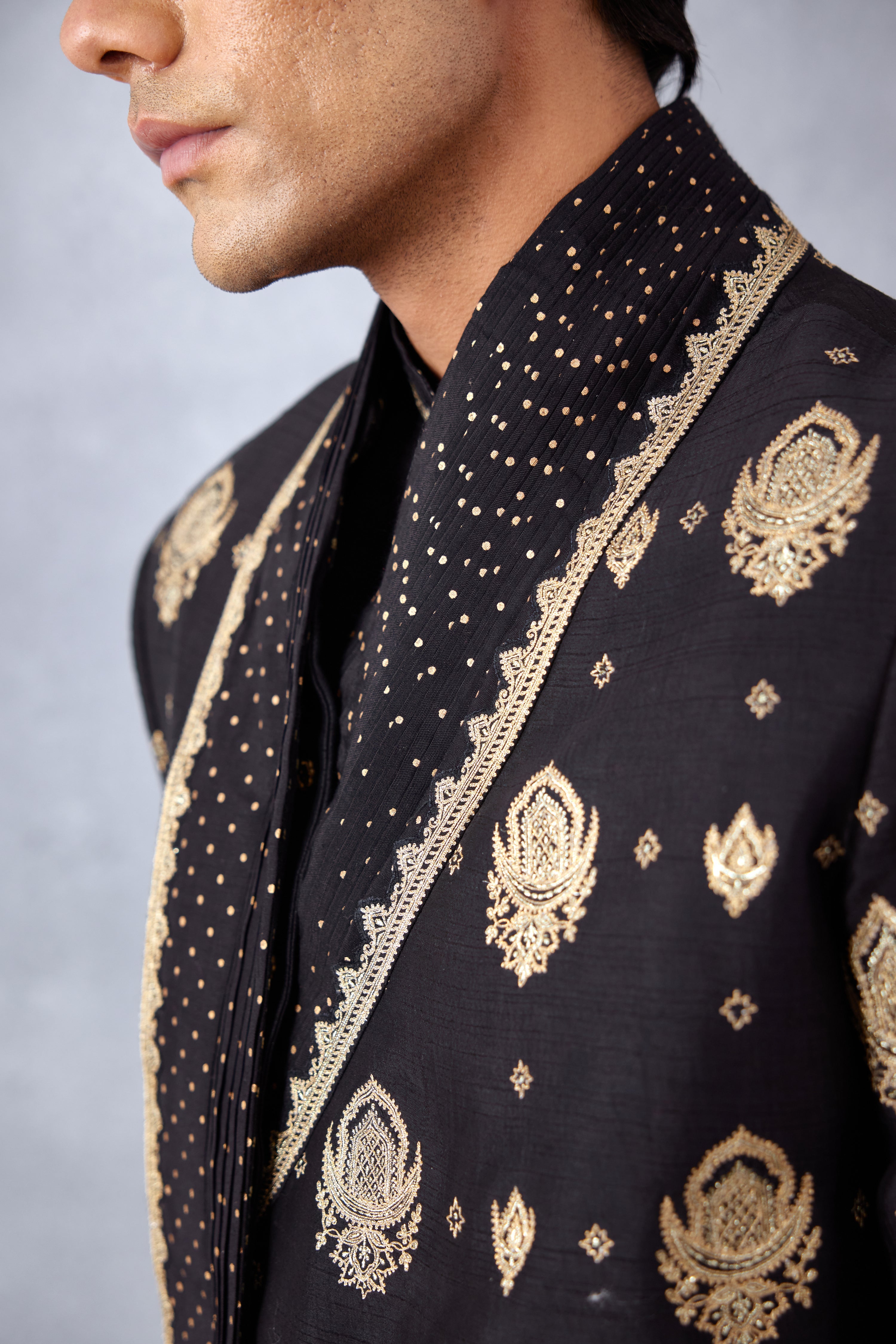 SALE - Gulghast Shamik Sherwani Set