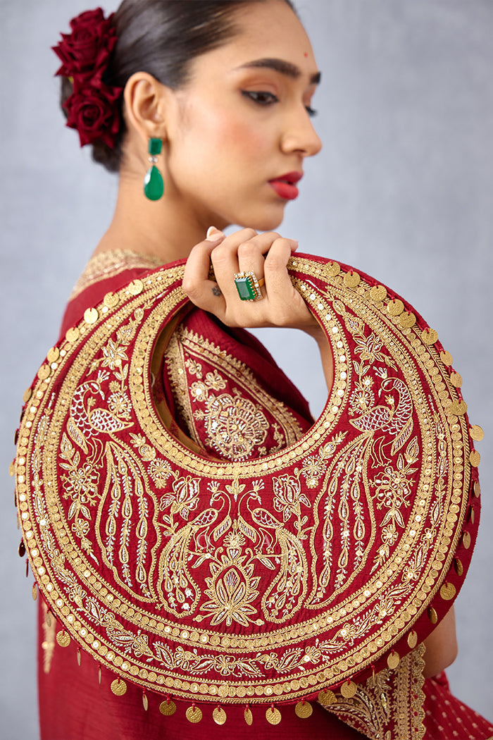 SALE - Sindoori Hobo Bag