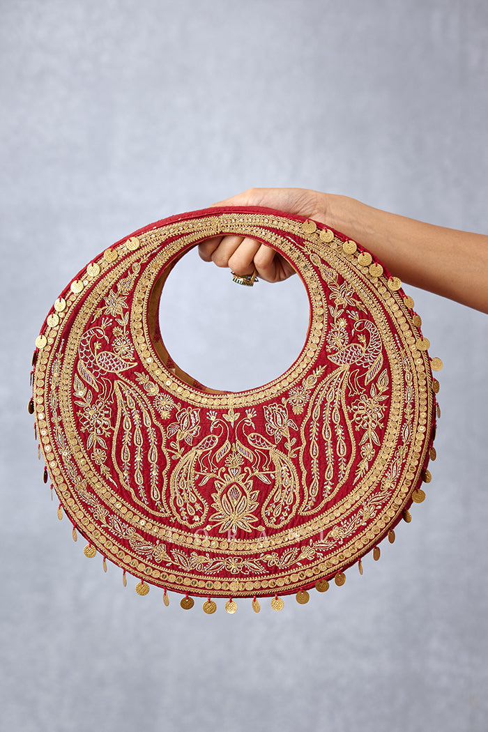 SALE - Sindoori Hobo Bag