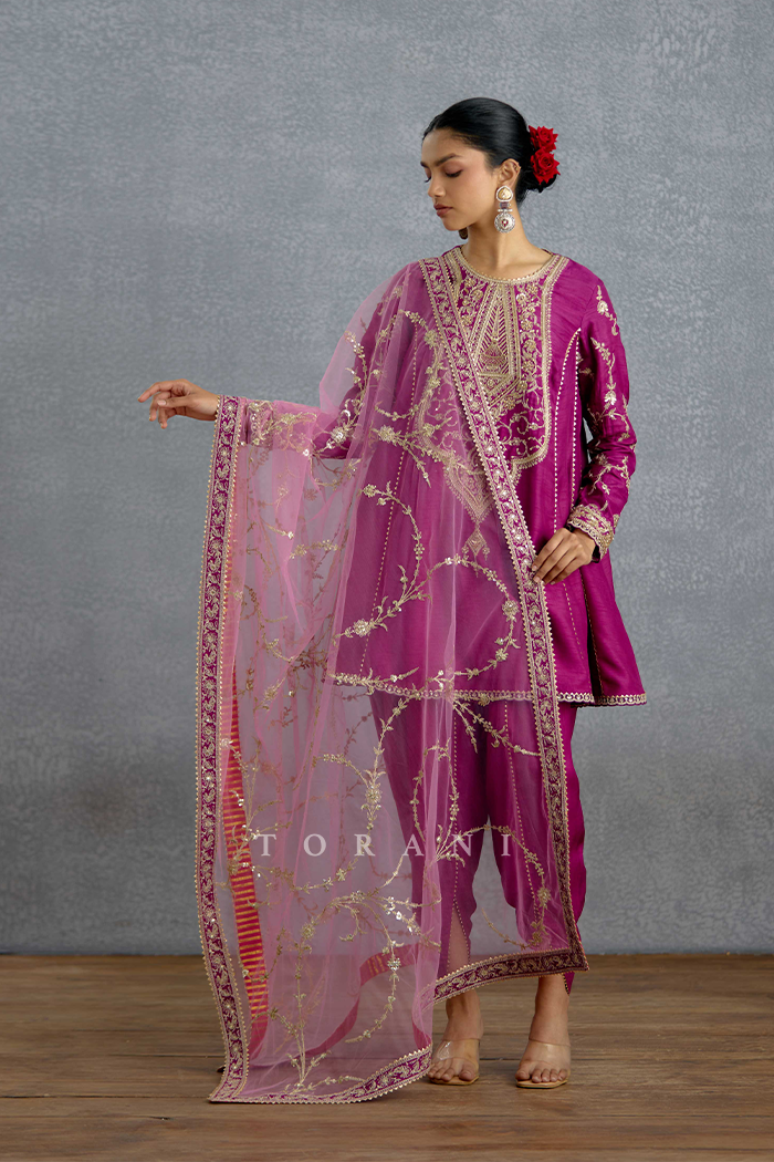 Anarshi Banafsha Kurta Set