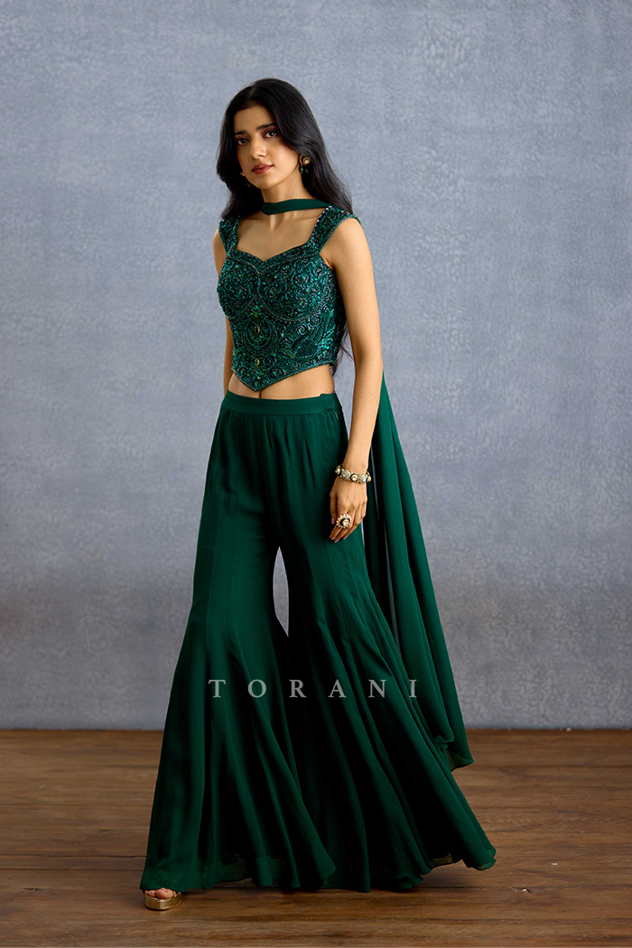 Zamrud Shaam Corset Set