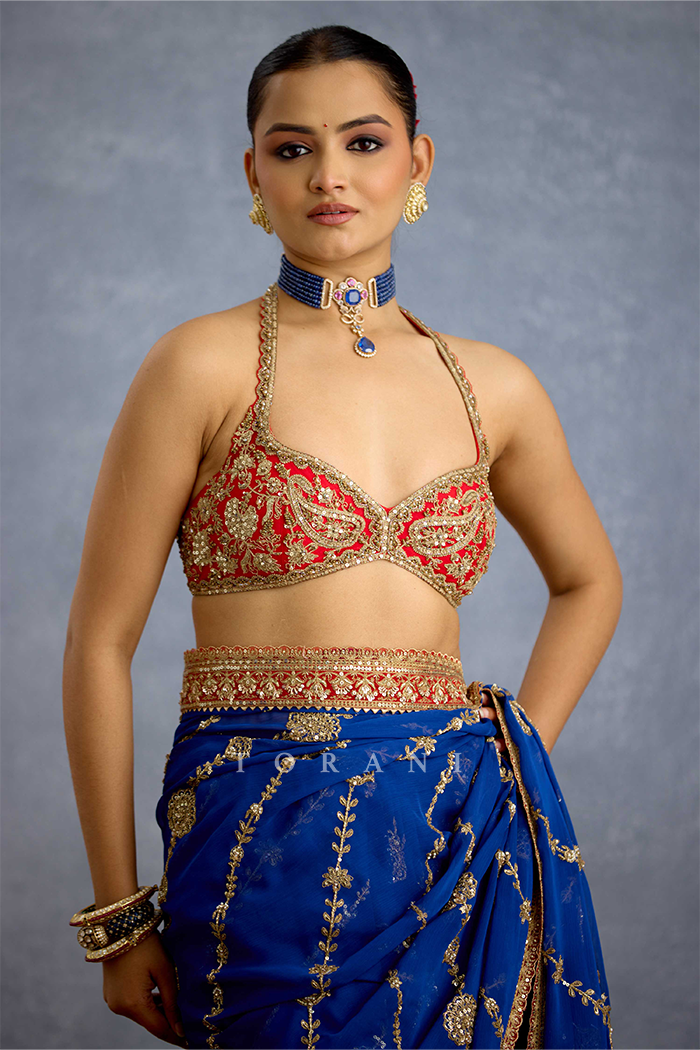 Surkh Noorani Blouse