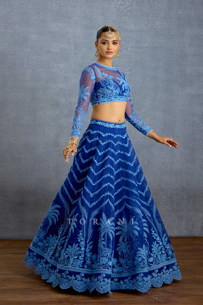 Shayamala Indira Lehenga Set
