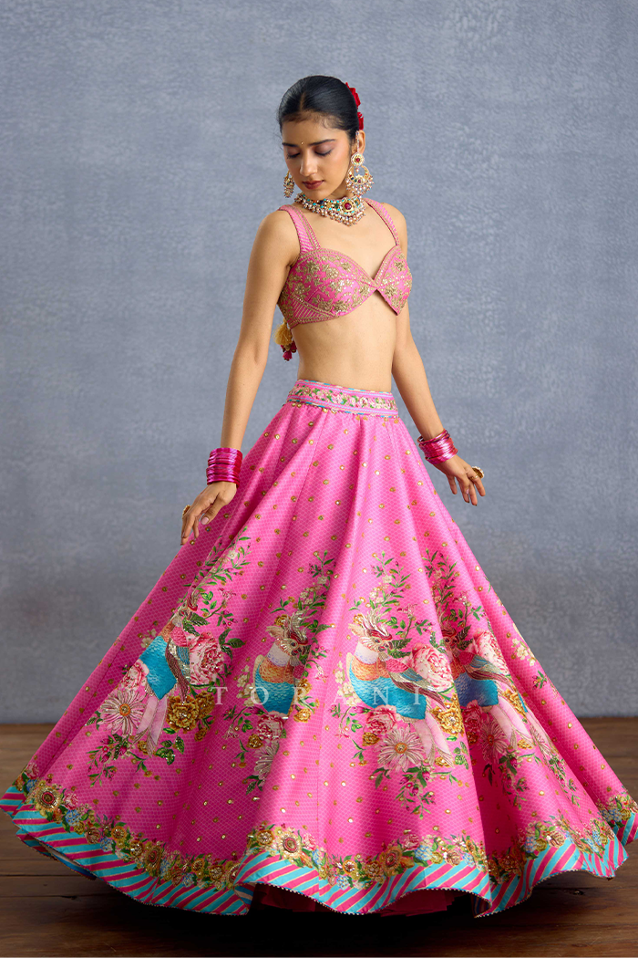 Rang Jhilmil Gulnaar Lehenga Set