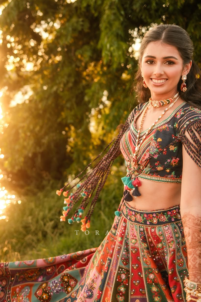Simran Jago in our Dil-Rang Jharonka Jayera Lehenga Set