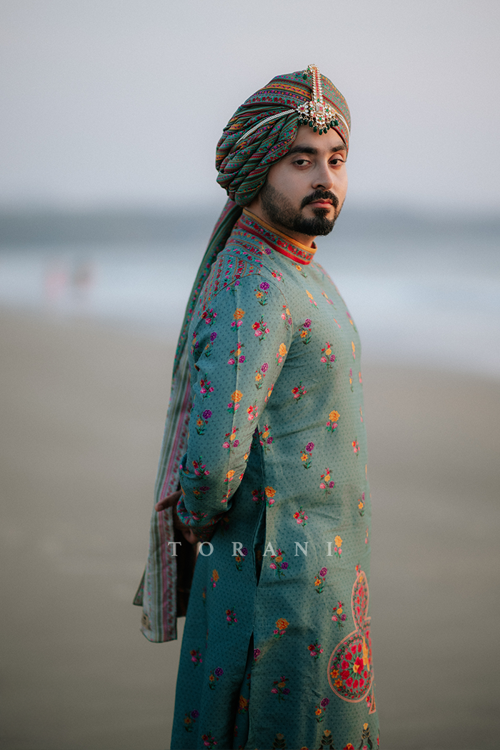 Aanchal Narang in our Dil Nawaz Mamun Kurta Set