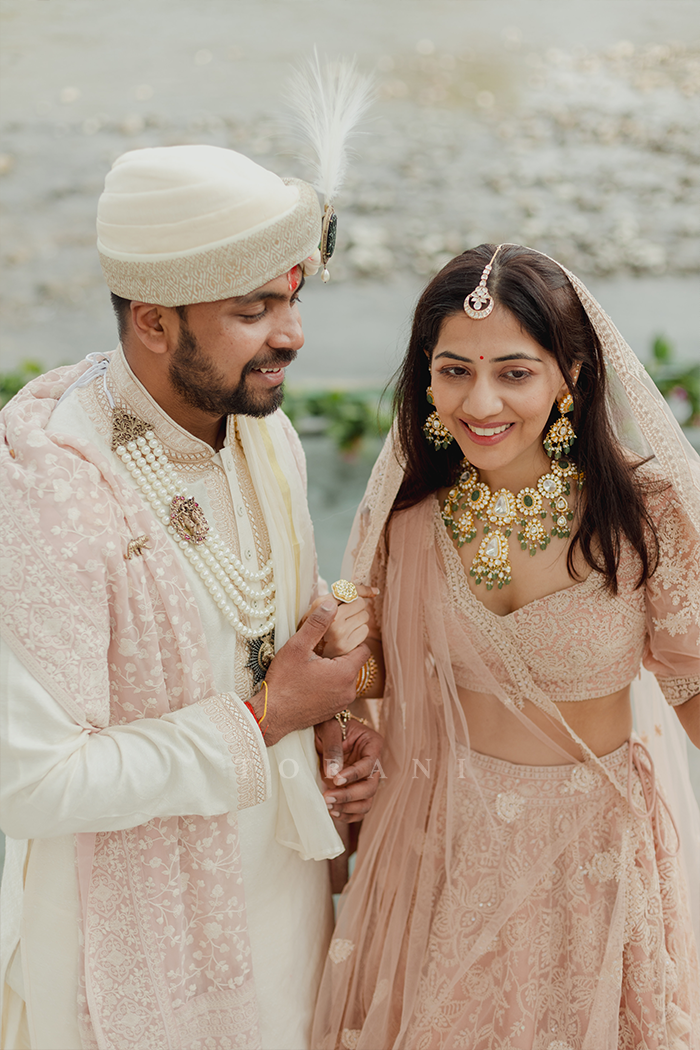 Shruti Bhatia In Our Custom Kaner Hansini Lehenga Set