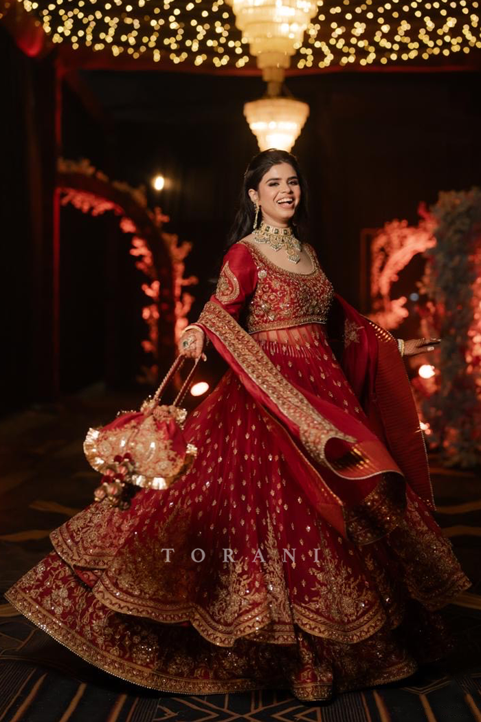 Mannat Malhi in our Shamse Raazi Nilofer Anarkali Set