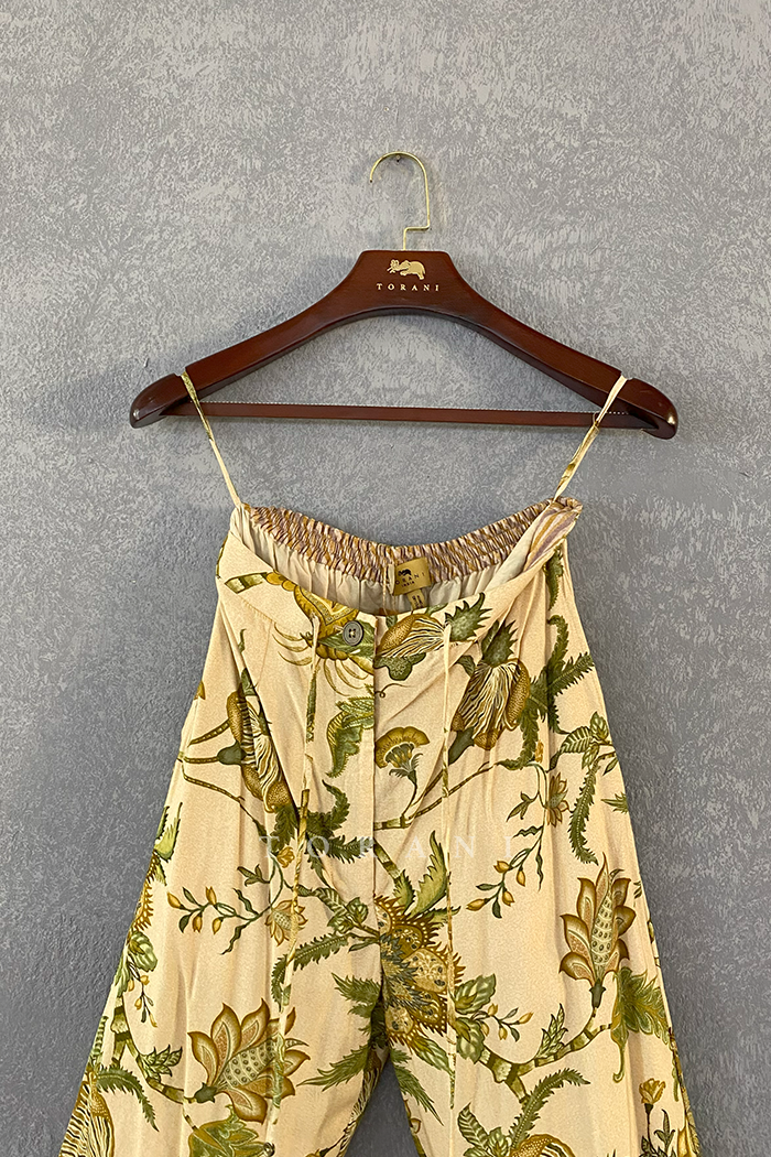 Sale- Airawata Ecru Gaurang Pants