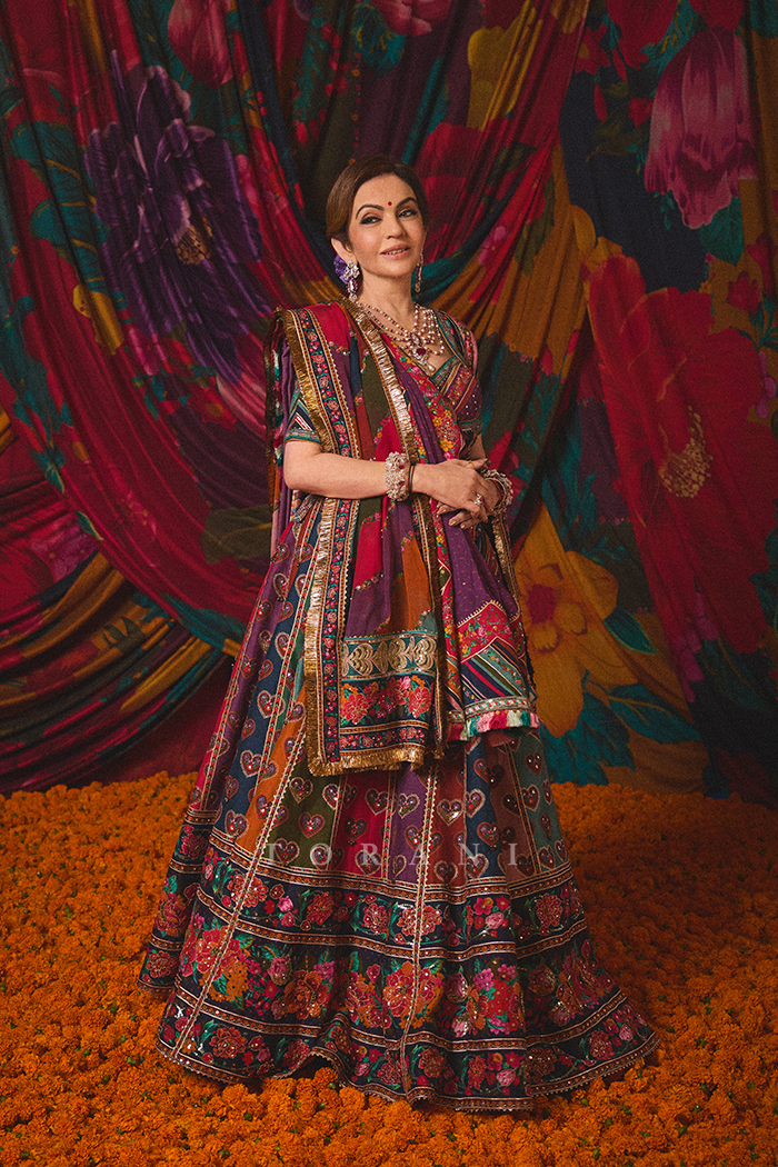 nita ambani dress designer The Groom's Golden Mother
