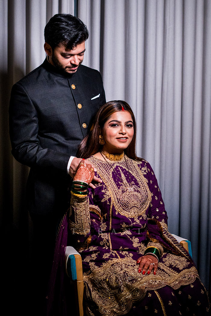 Ankita Keswani in our Gul-Rez Meera Sharara Set