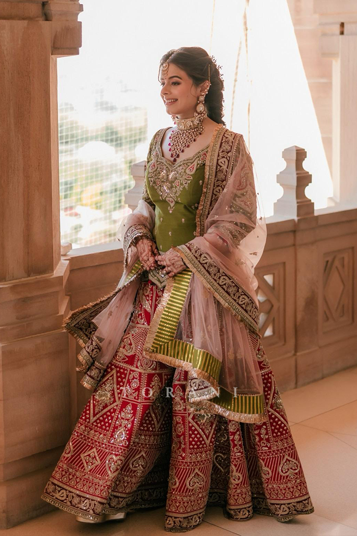 AMANAT BANSAL in our Kusumika Manmayi Gharara Set