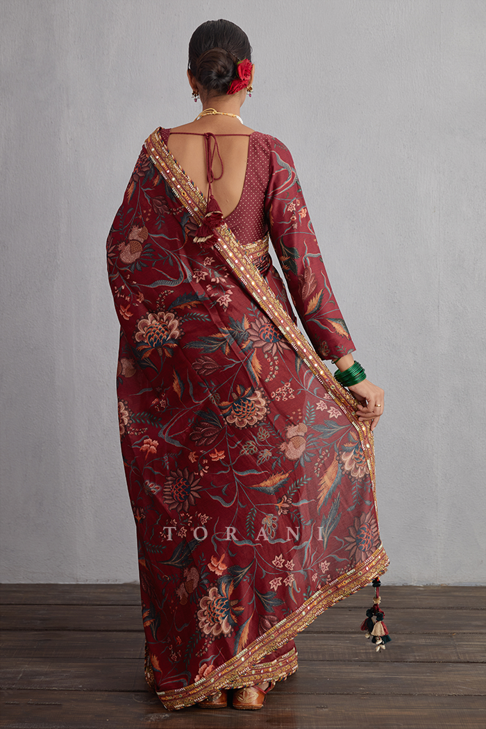 Sanobar Sheesha Revathi Saree