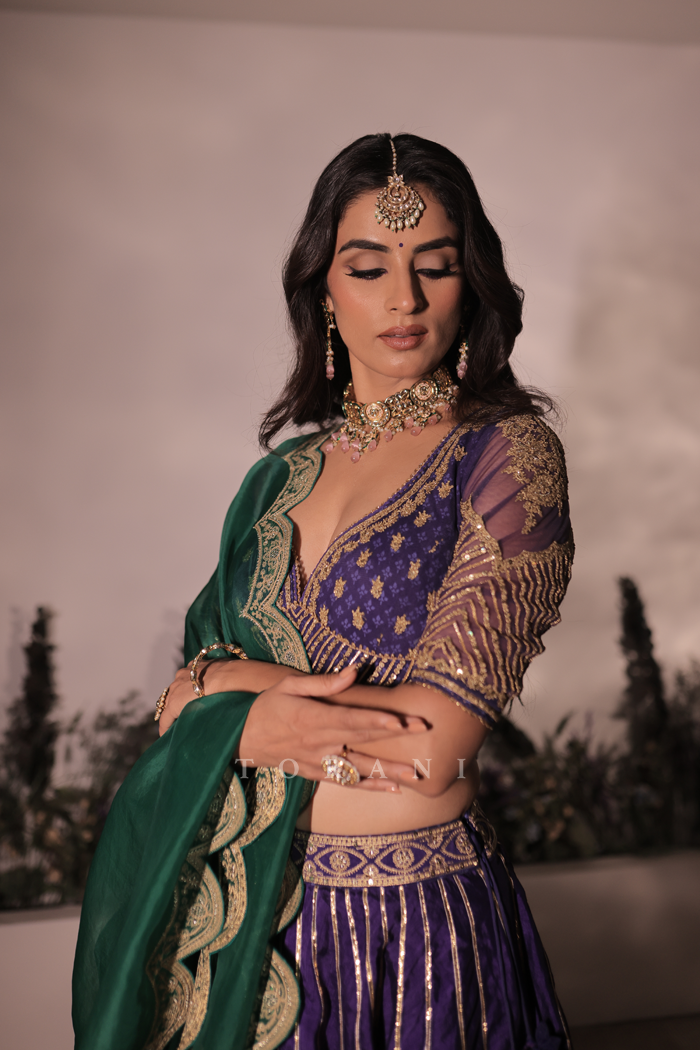 Aditi Mishra in our Aparajita Talat Lehenga Set