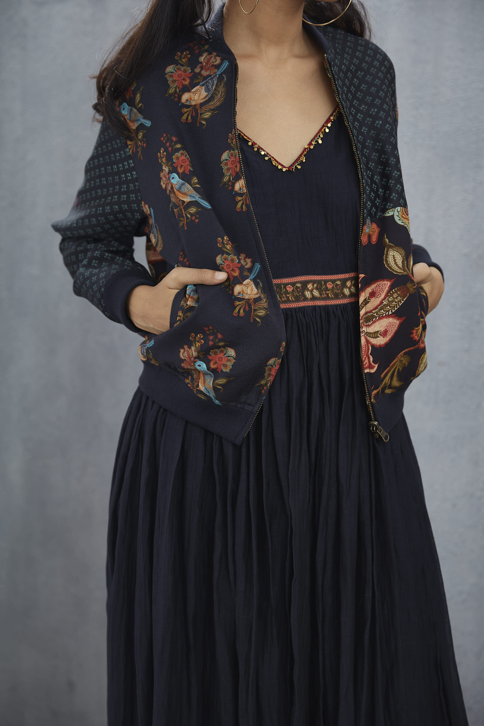 Nisha Shabana Bomber Jacket