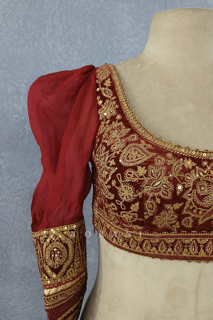 Sindoori Mahnoor Blouse/Damage